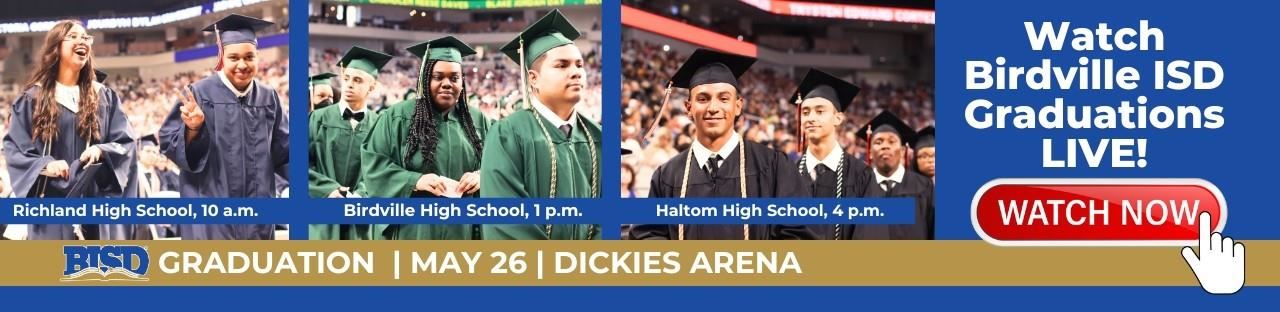 Watch BISD Graduations LIVE